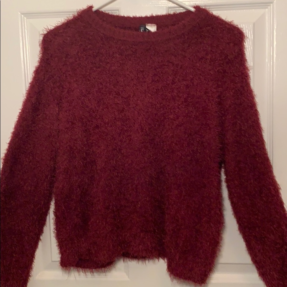 Fuzzy Long Sleeved Sweater